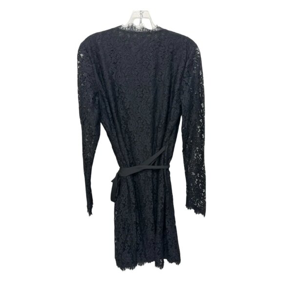 NWT DIANE VON FURSTENBERG 'Shaelyn' Lace Wrap Dress Size 8 - Picture 8 of 9